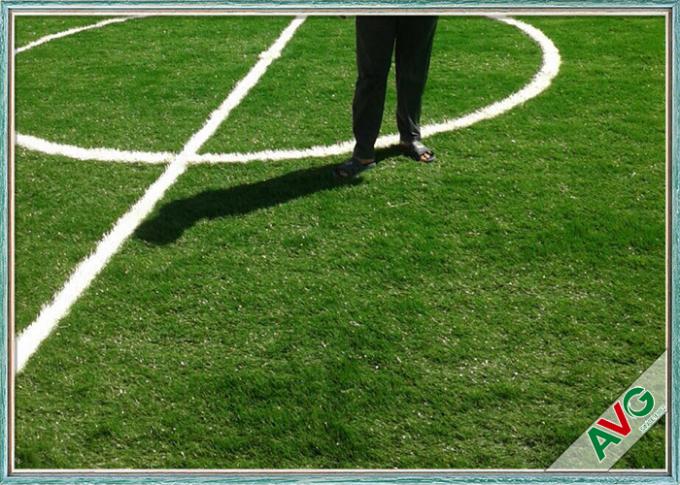Solmayan Yumuşak Doku Futbol Bahçesi Kampüs İçin Yapay Sentetik Çim 0