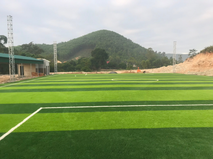 Futbol Çim Futbol Çim 55mm Spor Çim Suni Çim 0