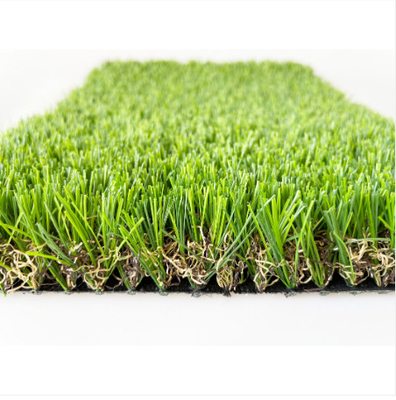 Çin Yeşil Renkli Plastik Çim Peyzaj Sentetik Suni Çim Halı Bahçe Çim Tedarikçi