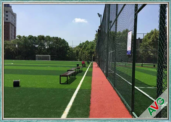 Çin Elmas Şekli Dayanıklı Futbol Suni Çim 10000 Dtex Monofilament PE İplik Tedarikçi
