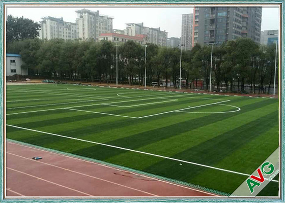 Çin PE Yumuşak İyi Ribaund Esnekliği Suni Futbol Çim Mükemmel UV Dayanımı Tedarikçi
