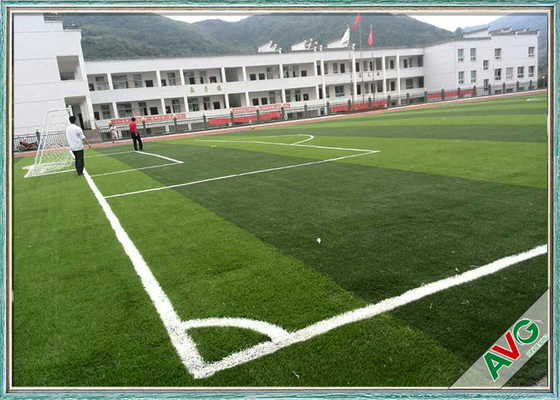 Çin FIFA Standard Çok Fonksiyonlu Futbol Sahası Suni Çim 12000 Dtex Su Tasarruflu Tedarikçi