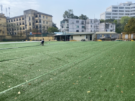 Futbol Sahası ISO9001 İçin Çok Amaçlı Yapay Futbol Çim 45mm Tedarikçi